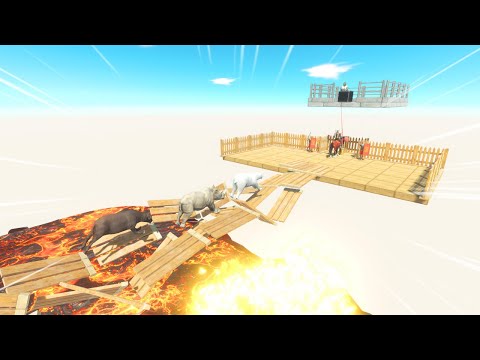 The Broken Bridge Challenge | - Animal Revolt Battle Simulator