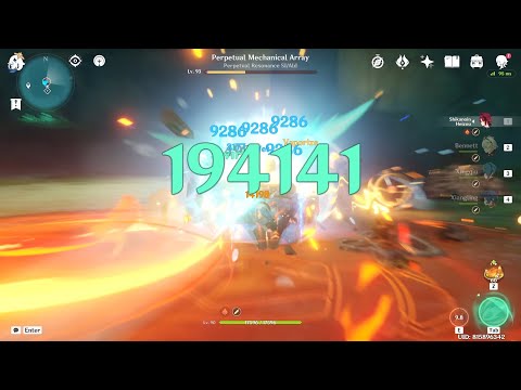 C6R1 Heizou with National Team Showcase [ Genshin Impact ]