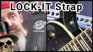 Video thumbnail for LOCK-IT Guitar Straps..Featuring SKULLY!!!  Ohh No!! by 6StringStanger
