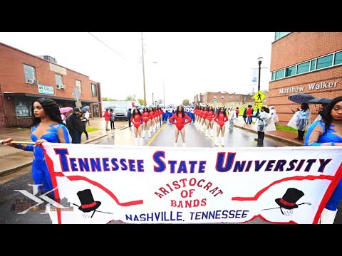 Tennessee State University 2021 Homecoming Parade ft. the Aristocrat of Bands