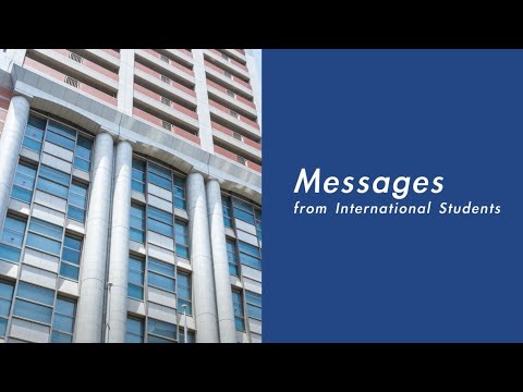 Messages from International Students