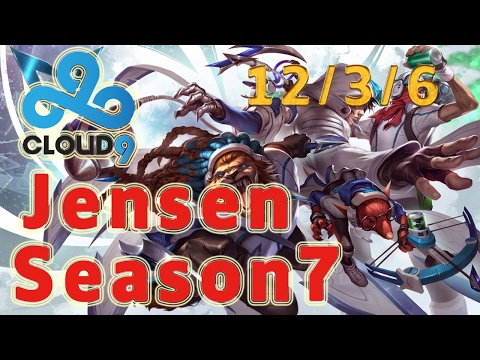 C9 Jensen Talon MID vs Ekko Patch 7.2