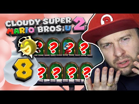 CLOUDY SUPER MARIO BROS. U 2 ☁️ #8: Irrhaus & Blitzgewitter