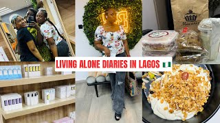 LIVING ALONE IN LAGOS| VISA APPOINTMENT| A SUBSCRIBER SUPRISED ME| FREE SKINCARE CONSULTATION.