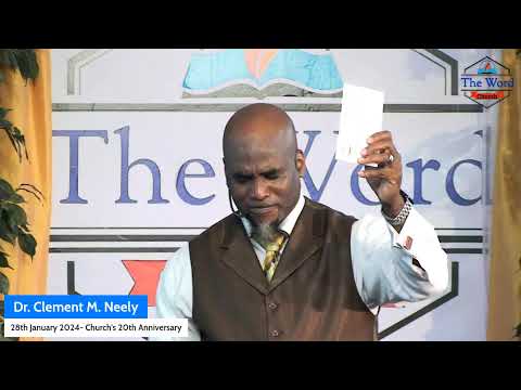 Sunday 28th January 2024- Church's 20th ANNIVERSARY