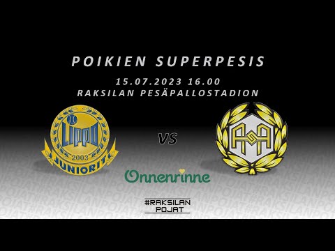 Poikien superpesis: Oulun Lippo Juniorit vs Alajärven Ankkurit