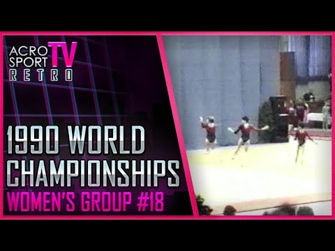 Frauengruppe #18 | WM 1990 Augsburg | AcroSportTV RETRO