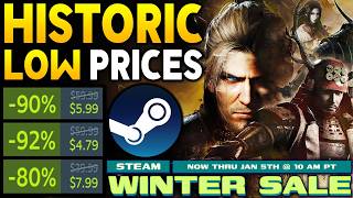 Steam Winter Sale 2025 HISTORIC LOW Game Deals - Great Games CHEAPER THAN EVER!