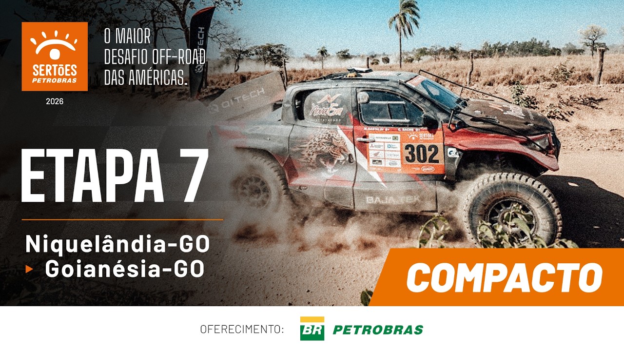 COMPACTO SÉTIMA ETAPA DO SERTÕES PETROBRAS - NIQUELÂNDIA - GOIANÉSIA