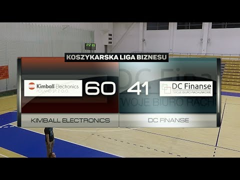 Kimball Electronics vs DC Finanse - V kolejka - Poznań - Koszykarska Liga Biznesu