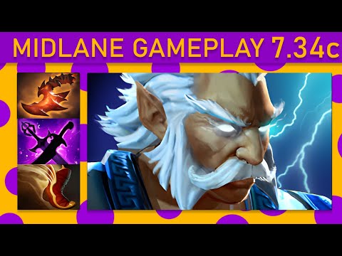 ⭐DarkMago♡ Zeus 20 Kills! Mid Gameplay - Dota 2 Top MMR