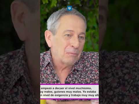 "Me aburrí": Alfredo Castro explica por qué dejó las teleseries chilenas