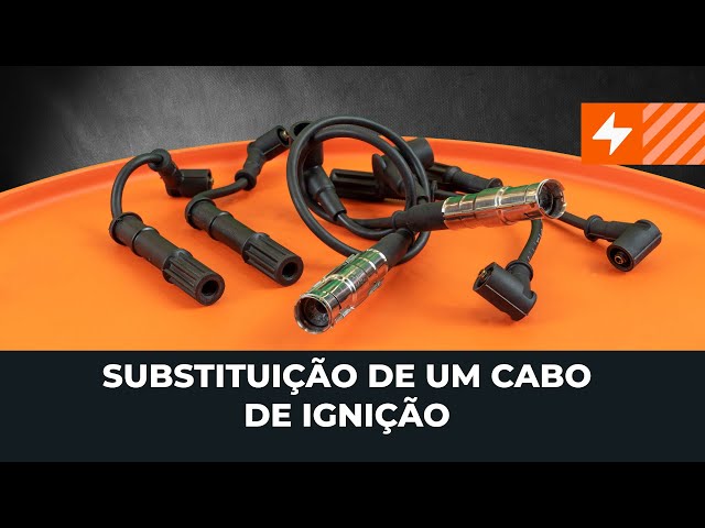 Assista a um guia em vídeo sobre como substituir Jogo de cabos de ignição em RENAULT CLIO I Caixa (S57_)
