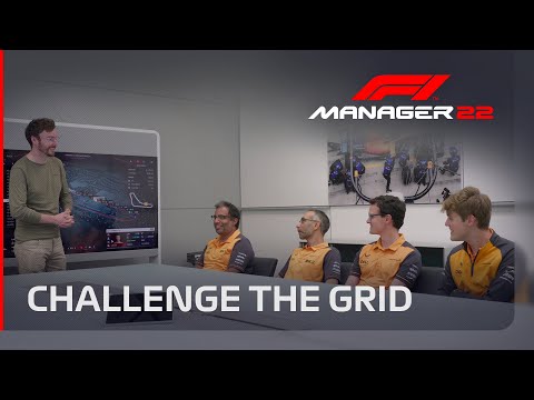 F1® Manager 2022 | McLaren Strategists Face Off! | CHALLENGE THE GRID