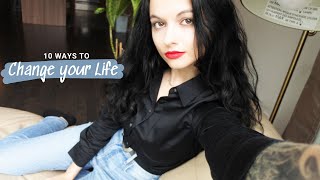 10 Ways to Change Your Life | Living Alone Diaries