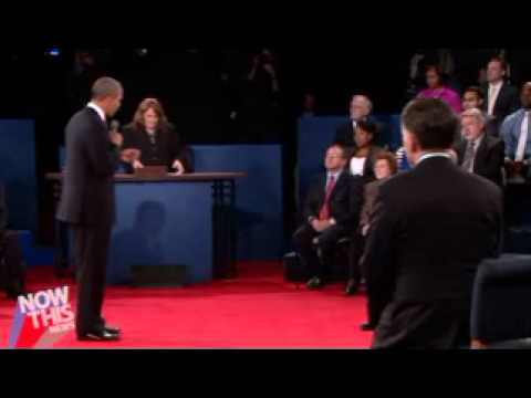 Obama challenges Romney's Libya falsehoods, 16/10/12