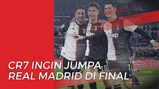 Lolos 16 Besar, Cristiano Ronaldo Ingin Jumpa Real Madrid di Final Liga Champions