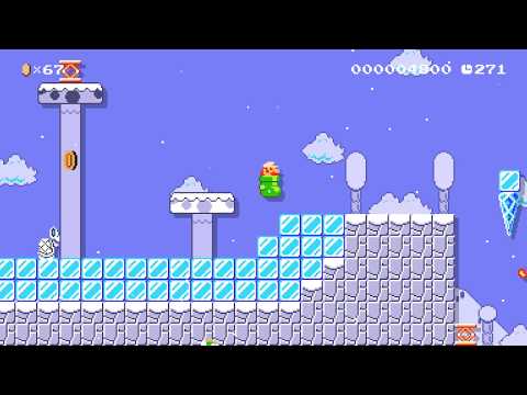 Super Mario Maker 2 🔧 Ice Peak 🔧 by NewQuentin