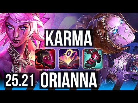 KARMA vs ORIANNA (MID) | 12/2/17, 39k DMG, Legendary | EUW Master | 25.21