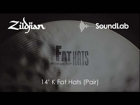 Zildjian 14" K Series Fat Hi-Hat Cymbals (Pair) - MINT image 2