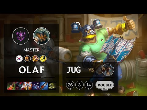 Olaf Jungle vs Fiddlesticks - KR Master Patch 10.19