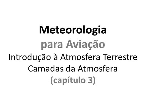 Meteorologia para Comissários - Cmte Pereira - aula 03 Atmosfera Terrestre