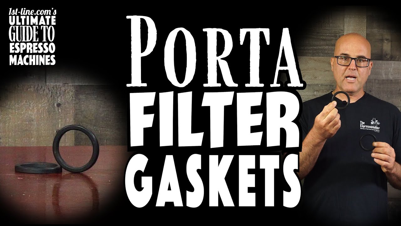 1st-line.com's Ultimate Guide to Espresso Machines: Portafilter Gaskets