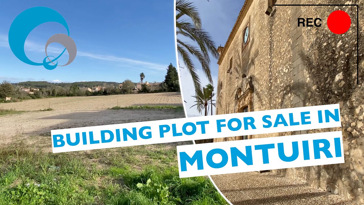 Large building plot with approved basic project in Montuiri