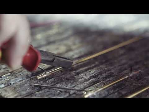 Löten der Bassmechanik - Einblicke in den Harmonikabau Jamnik - Part 6