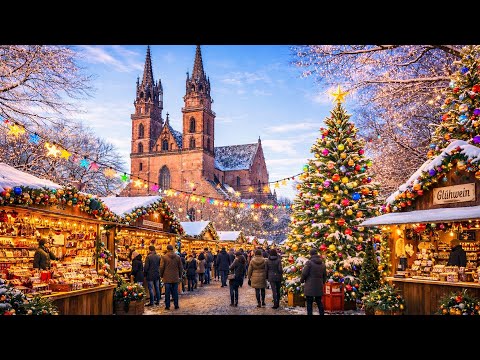 Basel zur Weihnachtszeit: Gemütlicher Winterspaziergang durch festliche Straßen