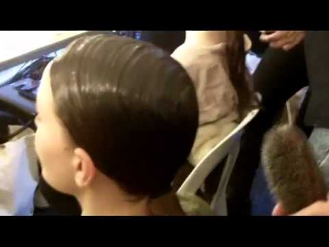 RAFW 2011: Carl Kapp Backstage Hair With Redken