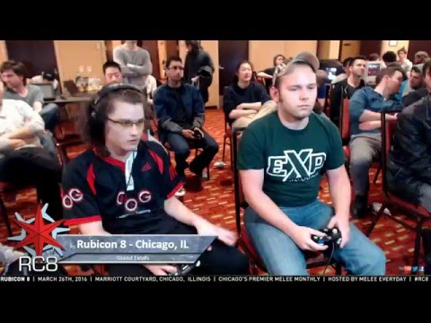 Rubicon 8 - COG | Wizzrobe (C. Falcon) vs. IX | Dart! (Marth) - SSBM - Top 8, Grand Finals