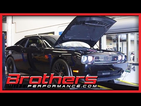 2010 Dodge Challenger 5.7L, Vortech Supercharger On The Dyno