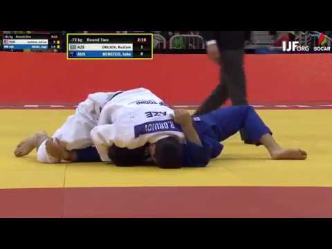 Orujov Rustam (AZE) - Bensted Jake (AUS) - Grand Slam Düsseldorf 2018