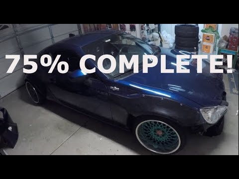 Widebody Rocket Bunny FRONT Fender Install!