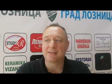 Milan Nedeljković, trener MRK Loznice   Moje viđenje ligaškog dela SBRLS