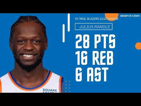 Julius Randle vs Portland Trail Blazers | 12.2.2022