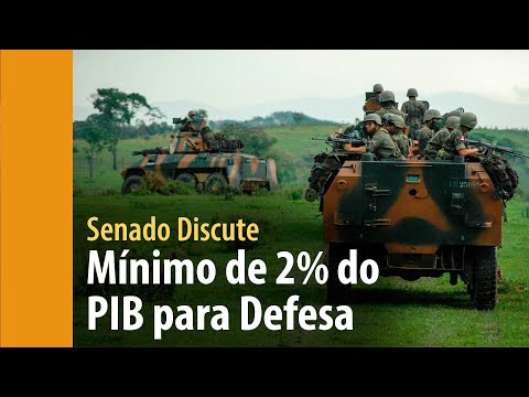 Defesa pode receber mínimo de 2% do PIB em investimentos, prevê PEC