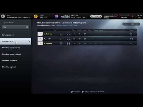 GranTurismo7 Manufacturer cup  GTWS quarto round