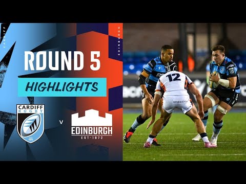 Cardiff v Edinburgh | Highlights | Round 5 | 2025