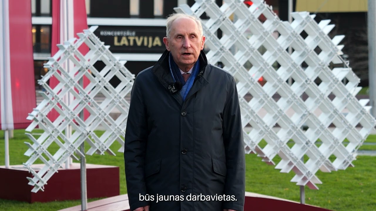 Jānis Vītoliņš sveic Latvijas Republikas proklamēšanas 106. gadadienā