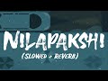 Nilapakshi | Sad version | slowed reverb | Sushin Shyam | Neha S. Nair |lyrics video
