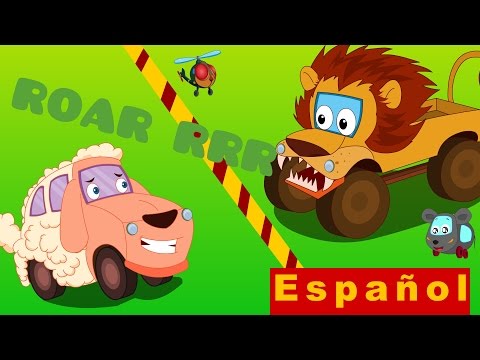 Animales Sonido canción | Rima coches | Canciones para los niños