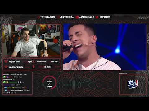 TJI REAGE A FERNANDO DANIEL A CANTAR SIA NO THE VOICE