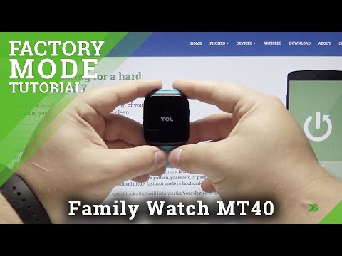 How to Factory Reset ALCATEL TCL Family Watch MT40 – Erase All Content & Customized Settings