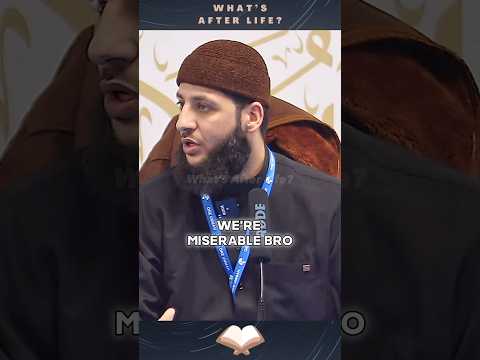 WHY YOU ARE MISERABLE! | Akhi Ayman #islam