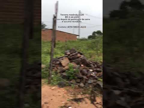 terreno à venda na cidade de Tupanatinga Pernambuco