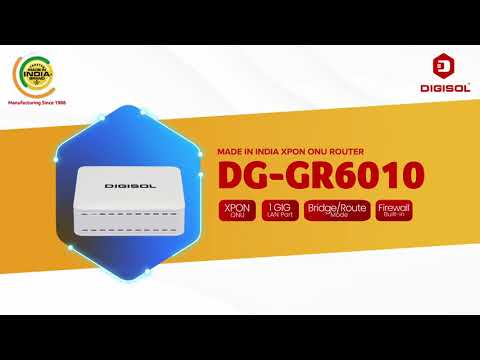 Digisol DG-GR6010 Xpon Onu Router