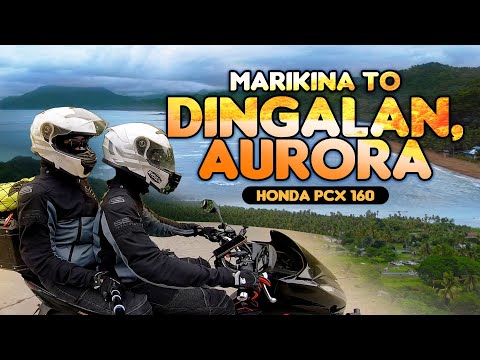 5 HOURS MARIKINA TO DINGALAN AURORA PROVINCE | Honda PCX 160 | Couple Ride