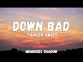 Taylor Swift Down Bad Lyrics